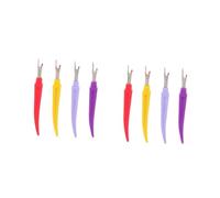 DIYEAH 2 Set Taglia Cuciture Forbicine per Cucito Tagliacuci Tagliapunti Rilascio del Sezionatore Kit Tagliafilo Dispositivi di Rimozione del Filo Strumenti da Ricamo Plastica 4 Pezzi*2