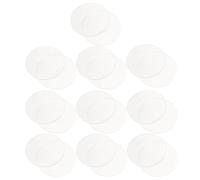 DIYEAH 20 Pezzi Copertura in Vetro MR16 per Spotlight Rotonda, Protezione Antischizzo, Compatibile con Lampada Alogena, per Esterni