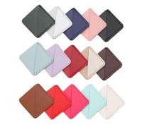 DIYEAH 20 Pezzi Segnalibri Quadrati PU Morbido e Flessibile Proteggi Pagine Vintage per Amanti Dei Libri Accessori per Studenti Insegnanti e Lettori