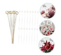 DIYEAH 200 Pezzi Clip Portacarte Rotonde Metallo per Decorazioni Tavolo Matrimonio e Feste Fermacarte Leggeri con Design per Segnaposto Foto e Menu