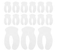 DIYEAH 200 Pezzi Maschera Monouso Occhi Bianco per Cura degli Occhi Massima Assorbenza e Idratazione, per Uso a Casa in Viaggio