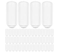 DIYEAH 200 Pezzi Protezioni le Estremità Fascia Chioma in Gomma Trasparente Diametro Interno 2,5 Mm Tappi Terminali per Cerchietti Accessori per Fasce Fai da Te e Sostituzione Rapida