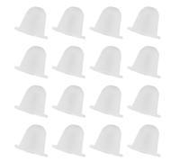 DIYEAH 200 Pezzi Tazze Inchiostro Silicone Monouso, Cappucci Flessibili per Tatuaggi e Pigmenti, Accessori Professionali per Microblading e Trucco Estetico