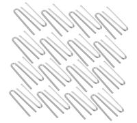 DIYEAH 200 Pezzi U-Shaped Tungsten Wire Hooks Heat-Resistant Ceramic Craft Tool for Pottery Kiln Firing Jump Rings for Jewelry Making And Ornament Hanging