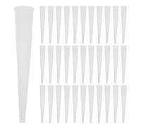 DIYEAH 200 punte per ugelli per calafataggio - Applicatore di colla per punte di precisione per sigillatura di calafataggio in vetro, finitura precisa ed efficiente, diametro interno 1,5 cm/0,59
