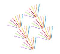 DIYEAH 2000 Pezzi Aghi per Lavoro Maglia in Plastica Colorati con Occhi Grandi Aghi da Cucito per Lana e Tappeti Strumenti Resistenti per Ricamo e Riparazioni Artigianali