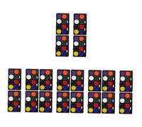 DIYEAH 20pezzi Pennelli Per Trucco Viso Con Colori Idrosolubili Di Vernici Per Feste Di Halloween e Di Calcio Facile Da Rimuovere e Sicuro Per La Colori Vivaci Per Look Unico e Creativo