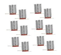 DIYEAH 20pezzi Porta Lampada Miniatura Per Esperimenti Circuiti Base Luminosa Led Per Studenti Fisica Installazione Facile Senza Competenze Professionali