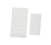 DIYEAH 214Pezzi Self Adhesive Transparent Silicone Furniture Noise Crash Pads For Cabinet Doors And Drawers Sound Dampening Bumpers For Home Use