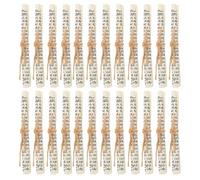 DIYEAH 24 Rotoli di Mezuzah ebraica: Rotolo Sacro delle Scritture ebraiche - Decorazione da Parete in Pergamena Kosher della Torah per la Festa di Hanukkah, Decorazione per stipite della Porta casa