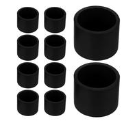 DIYEAH 25 Pezzi Tappi Terminali in Silicone Antiurto e Antiscivolo Diametro Interno 22,7mm per Fermaporta e Copertura Protettiva per Linee di Assemblaggio e Pareti