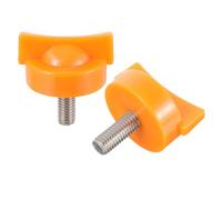 DIYEAH 2pcs Arancione Juicer Press Viti Parti di Ricambio per Spremiagrumi Elettrico Accessori Macchina Fissaggio Sicuro Manuale Lemon Squeezer Componenti Facile Installazione Riparazione