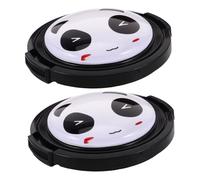 DIYEAH 2pezzi Coperture Protettive Per Design Panda Animato Protezione Graffi e Polvere Per Fotocamera Anteriore Sicurezza