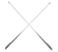 DIYEAH 2pezzi Rami Da Rabdomante in Acciaio Resistente Per Rilevare Acqua Tesori e Spiriti Rami Da Rabdomante Regolabili Per Caccia Ai Fantasmi e Rilevamento Di Oggetti Sepolti