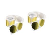 DIYEAH 2rotoli Adesivi Goffrati Per Diplomi e Certificati Etichette Decorative Per Lauree Medaglie e Riconoscimenti Professionali Per e Cerimonie