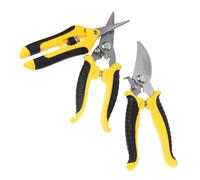 DIYEAH 3 Pezzi Cesoie da Giardino Acciaio Inossidabile Utensile Multifunzionale per Potatura e Frutta Design e Maneggevole per Giardinieri Esperti e Principianti