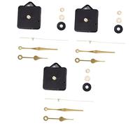 DIYEAH 3 Pezzi Movimento dell'orologio al Quarzo Piccolo guidato retrò ingranaggio dell'orologio da Parete Moderno Kit di Movimento dell'orologio lancette dell'orologio e Kit Motore