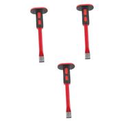 DIYEAH 3 Pezzi Scalpello per Calcestruzzo con Protezione per Maniglia Utensile Resistente per Demolizione e Intaglio Muratura per Lavori e Finitura