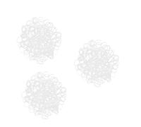 DIYEAH 3 Scatole Elastici Trasparenti per Capelli Anellini Resistenti e Durevoli per Acconciature Eleganti Segni Elastici Piccoli in Gomma per Bambine e Uso Quotidiano