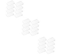 DIYEAH 3 Set Cunei Livellatori Trasparenti Per Regolabili Stabilizzare Librerie E Letti Per Livellare Irregolari 8 Pezzi*3
