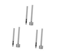 DIYEAH 3 Set Kit Occhielli a Pressione Manuale 5mm Posizionatore e Punzonatore per Installazione Uniforme, Strumento Artigianale per Pelle, Tessuti e Accessori Fai da Te, Attrezzi