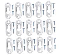 DIYEAH 30 pezzi Ganci Appendi Foto Ferro con Supporti Foro per Specchi e Mensole Resistenti e Usura Facili da Installare e Ufficio