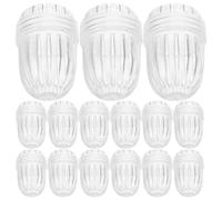 DIYEAH 30 pezzi Mini colino per tè e caffè a maglia fine riutilizzabile palline filtro per tè sfuso infusore cestino accessori trasparenti