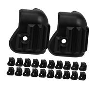 DIYEAH 32 Pezzi Paraspigoli Per Cassettiere Protezione Angolare Per Altoparlanti Da Palco Copertura Protettiva Per Bordi Mobili Assorbimento Urti Migliorato Per Protezione Sicurezza Mobili Casa