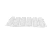 DIYEAH 36pezzi Cuscinetti Anti-collisione Trasparenti Pvc Per Mobili Parole Colloidali Mute Per Armadi e Porte Ammortizzatori Per Casa Ufficio e Negozio