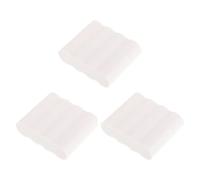 DIYEAH 3pezzi Organizer per Batterie Scomparti Custodia Portatile per Batterie Aa Scatola Organizer per Ufficio Domestico Garage Scuola e Utilizzo all Aperto