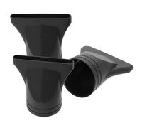 DIYEAH 3pezzi Ugello Concentratore Stretto per Asciugacapelli in Nylon Resistente al Calore Neri per Uso Professionale in Salone