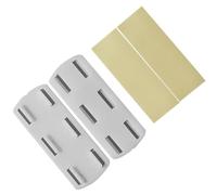 DIYEAH 3set Gancio per Prese in Plastica Resistente Gancio Adesivo per Pannello di Permutazione senza Contenitore per Prese Sospeso Organizza Cavi da Parete Adatto per Schede Router