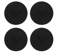 DIYEAH 4 dischi filtro cieco da 57 mm per controlavaggio per macchine da | Tampone di pulizia in silicone per il gruppo erogatore della macchina da caffè, compatto e leggero, resistente al calore,