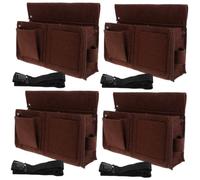 DIYEAH 4 Pezzi Borsa Porta Attrezzi con Tasca Resistente per Falegname e Costruzione Cintura Regolabile in Resistente Capacità per Utensili Borsa Lavori di Ristrutturazione