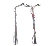 DIYEAH 4 Pezzi LED Luminosi per Diorami e Micro Paesaggi Ferroviari Lampade Compatte per Strade in Miniatura Facili da Installare e Resistenti