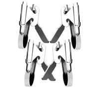 DIYEAH 4 pezzi Pinza per Sbucciare Semi di Melone in Acciaio Inossidabile Strumento Manuale per Aprire Semi di Girasole e Zucchetta Facile da Usare e Resistente per Uso Domestico e