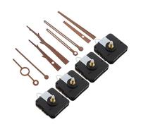 DIYEAH 4 Set Movimento Dell'orologio Meccanismo Dell'orologio al Quarzo Analogico Silenzioso Piccolo Orologio da Parete Lancette Dell'orologio in Miniatura Numeri Kit Orologio Plastica
