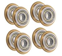 DIYEAH 4 Set Ruota Portante Kit Disco Abrasivo Bloccare di Livellamento delle Piastrelle Punte da Cemento per Calcestruzzo Mini Filo Inseguitore di Tessere Lega Golden 2 Pezzi*4