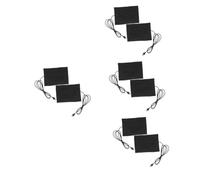 DIYEAH 4 Set Tappetino Riscaldante A Caduta Ignifugo Tappetino di Calore Termoforo Elettrico più Caldo Tocca della Cucina Mini Forniture Lavello Culla Black Batuffolo di Cotone 2 Pezzi*4
