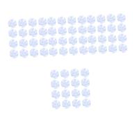 DIYEAH 4 Set Ventose Trasparenti Antiscivolo Per Distanziatori Per Superfici Lisce Sicuro Facile Installazione Per Specchi 20 Pezzi * 4