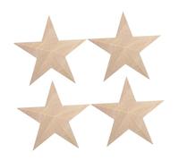 DIYEAH 4pezzi Legno Intagliato Decorazioni Sculture in Legno e Applique Decorative Per Mobili Applique in Massello Senza Vernice Per Sportelli Di Armadietti e Decorazioni Fai Da Te