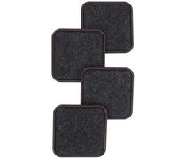 DIYEAH 4pezzi Supporti Per Rotelle Per Mobili in Plastica Fermaruote Antiscivolo Per Mobili Proteggono Pavimento Da Graffi e Ammaccature