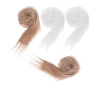 DIYEAH 4pezzi Tessuto Scamosciato di Feltro Autoadesivo Rivestimento per Tessuto di Pelliccia Sintetica Morbido Soffice per Vari Usi