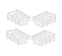 DIYEAH 4sets Divisori Per Frigorifero in Plastica Separatori Regolabili Per Organizer Per Porta Laterale e Ripiani