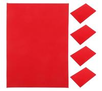 DIYEAH 5 pezzi di copertine per diplomi vuote, colore rosso, porta certificati A5 per laurea, università e cerimonia di premiazione, protezione per documenti in carta, porta diplomi in carta