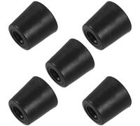 DIYEAH 5 pezzi Fermaporta in Gomma con Design Inclinato Antiscivolo Cuneo Protettivo Sicurezza Casa per Uso Quotidiano Blocca Porte Pavimento Salva Mobili