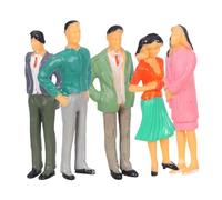 DIYEAH 5 Pezzi Scale Model People For DIY Creative Scenes Realistic Tiny Figures For Architectural Displays And Model Trains