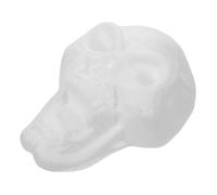 DIYEAH 5 Pezzi Skull-Shaped Foam Ornaments for Halloween DIY Painting Reusable Blank Skull Heads for Home School Party Decorations