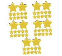 DIYEAH 5 Set Cancellino Per Lavagna Arredamento Ritagli Di Stelle Punto The Office Lavagnette Cancellabili Rifornimenti Scolastici Mini Gomme Cancellabili A Secco Spugna Di Eva 24 Pezzi*5