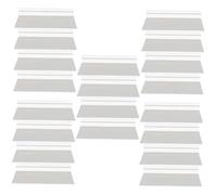 DIYEAH 5 Set Trasparenti Per Scarpe Da Muro Per Esposizione Negozio E Casa Design Moderno E Pratico Per Scaffali 4 Pezzi*5